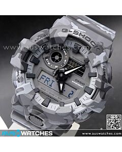 Casio G-Shock Analog Digital Super illuminator Camouflage Watch GA-700CM-2A, GA700CM