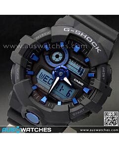 Casio G-Shock Analog Digital 200M Super illuminator Sport Watch GA-710B-1A2, GA710B