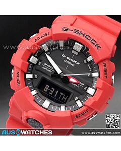 Casio G-Shock Mid-Size Analog Digital 200M Super illuminator Watch GA-800-4A, GA800