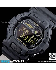 Casio G-Shock Vibration Alert 200M World time Sport Watch GD-350-1B, GD350