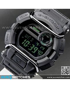 Casio Action Sport Face Protector Flash Alert Military Black Watch GD-400MB-1, GD400MB