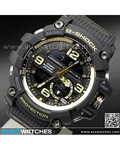 Casio G-Shock Mudmaster Master of G Twin Sensor Sport Watch GG-1000GB-1A, GG1000