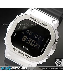 Casio G-Shock Stainless Steel Bezel Watch GM-5600-1, GM5600