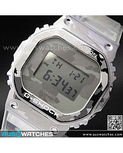Casio G-Shock Semi-Transparent Camouflage Watch GM-5600SCM-1