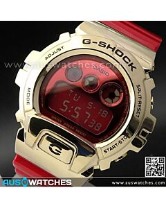 Casio G-Shock Red and Gold Metal Covered Ltd Watch GM-6900CX-4, GM6900CX