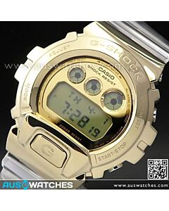Casio G-Shock Metal Covered GOLD Clear Semi-Transparent Watch GM-6900SG-9, GM6900SG