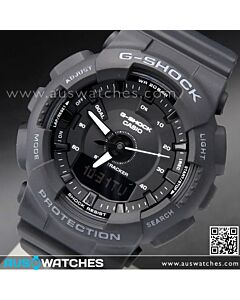 Casio G-Shock STEP TRACKER S Series 200M Watch GMA-S130-1A, GMAS130