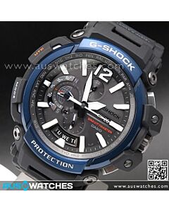 Casio G-Shock GPS Hybrid Solar Radio Black Resin Watch GPW-2000-1A2, GPW2000