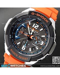 Casio G-Shock Solar Multi-Band 6 Chronograph Pilot Watch GW-3000M-4A, GW3000M