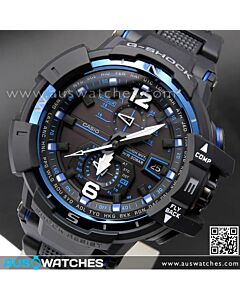 Casio G-Shock Gravity Defier Solar Wave Multiband 6 Watch GW-A1100-2A, GWA1100