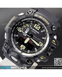 Casio G-Shock MUDMASTER Triple Sensor Solar Multiband 6 Watch GWG-1000-1A, GWG1000