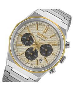 Seiko Conceptual Chronograph 40 mm Gold Dial New Watch HGK001P1, HGK001