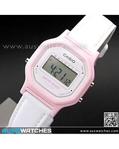 Casio Ladies Kids Leather Band Digital Watch LA-11WL-4A, LA11WL