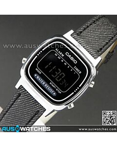 Casio Retro Alarm Digital Ladies Watches LA670WL-1B, LA670WL