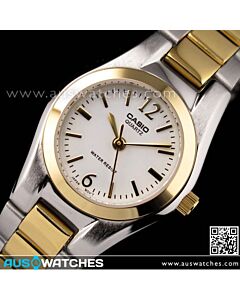 Casio Analog Stainless Steel Ladies Watch LTP-1253SG-7, LTP1253SG