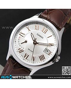 Casio Analog Day Date Leather Strap Pair Model Ladies Watch LTP-E116L-7A, LTPE116L