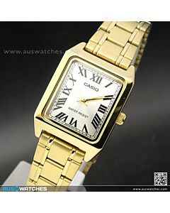 Casio Analog Gold Tone Ladies Watch LTP-V007G-9B, LTPV007G