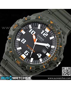 Casio Solar Analog 100M Military Green Watch MRW-S300H-3BV, MRWS300H