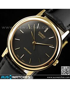 Casio Unisex Golden Analogue Quartz Watch MTP-1095Q-1A, MTP1095Q