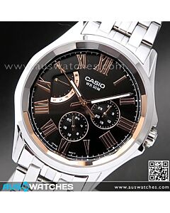 Casio Cut Glass Enticer Series Mens Watch MTP-E311DY-1AV, MTPE311DY