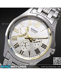 Casio Cut Glass Enticer Series Mens Watch MTP-E311DY-7AV, MTPE311DY