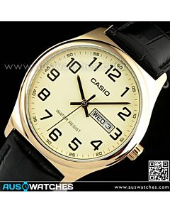 Casio Quartz Day Date Mens Watch MTP-V003GL-9B, MTPV003GL