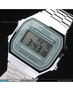 Casio Vintage Retro style Unisex Digital Watch A168WA-3AY, A-168WA