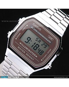 Casio Vintage Retro style Unisex Digital Watch A168WA-5AY, A-168WA