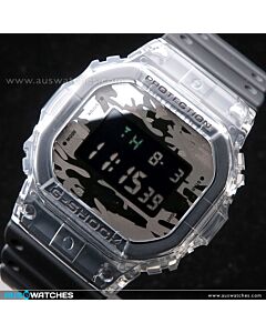 Casio G-Shock Camouflage Translucent Digital Watch DW-5600SKC-1, DW5600SKC