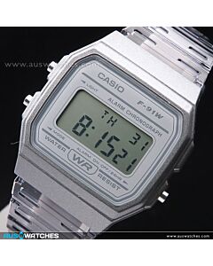 Casio Transparent Gray Digital Unisex Watch F-91WS-8DF