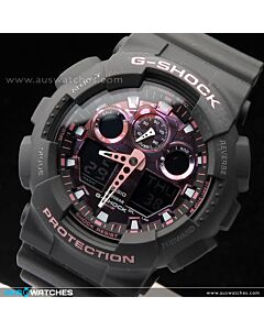 Casio G-Shock Analog-Digital Sakura Storm Limited Watch GA-100TCB-1A