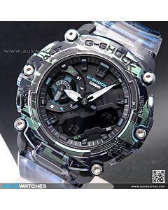 Casio G-Shock Analog Digital Glitch Blazing Watch GA-2200NN-1A, GA2200NN