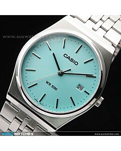 Casio Unisex Stainless Steel Turquoise Dial Quartz Watch MTP-B145D-2A1, MTPB145D