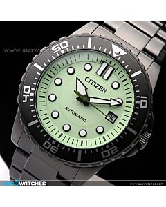 Citizen Green Luminous Dial Automatic Watch NJ0177-84X