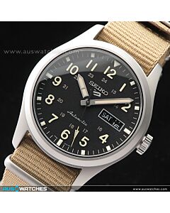 Seiko 5 Automatic Field Sports Military NATO Band Watch SRPG35K1