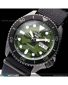 Seiko 5 Sport Camouflage SKX Street Style Automatic Watch SRPJ37K1
