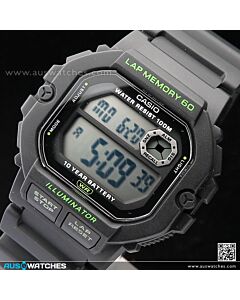 Casio LED Illuminator Lap Memory 10Yrs Battery Sports Watch WS-1400H-1AV, WS1400H