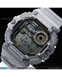 Casio Tide Graph Moonphase 100M Marine Digital Watch WS-1700H-8AV