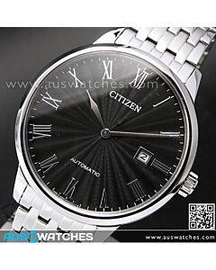 Citizen Mechanical Automatic Sapphire Mens Dress Watch NJ0080-50E