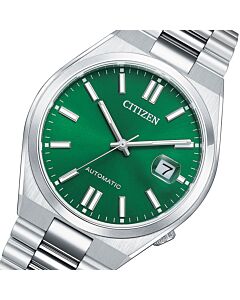 Citizen Automatic Green Dial Mens Watch NJ0150-81X