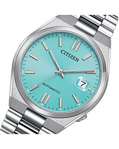 Citizen Automatic Blue Dial Mens Watch NJ0151-88X