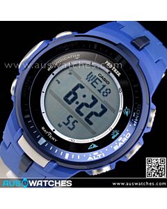 Casio ProTrek Solar Radio Multiband 6 Flagship Sensor Watch PRW-3000-2B, PRW3000