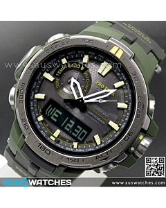 Casio ProTrek Solar Radio Multiband 6 Analog-Digital Watch PRW-6000SG-3. PRW6000SG With Extra Strap