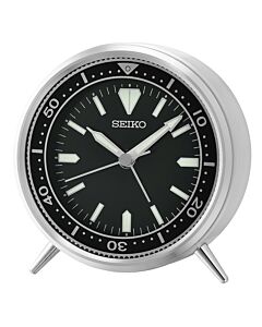 Seiko Mai T Aluminum Bedside Alarm Clock QXE065K