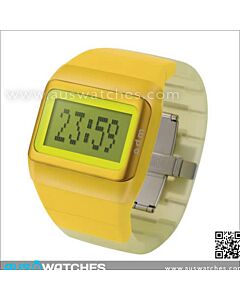 o.d.m. SDD99B4 "Link" personalized message Silicone Strap Yellow ODM