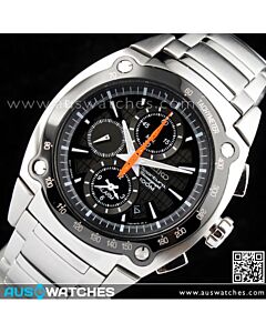 Seiko Sportura Chronograph Tachymeter 100m Alarm Mens Watch SNAA95P1