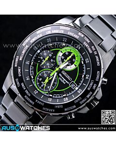 SEIKO Criteria World Timer Chronograph Alarm Multi-Function SNAC69P1