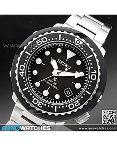 Seiko Prospex Solar Tuna Silicone Strap Diver Watch SNE497P1, SNE497