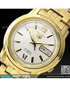 SEIKO 5 Automatic Gold Stainless Steel Watch SNKK84K1