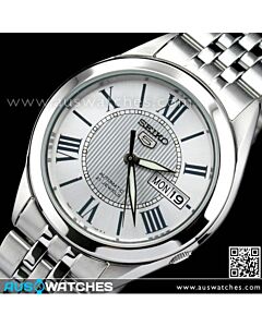 SEIKO 5 Automatic Watch See-thru Back SNKL29K1 Silver
